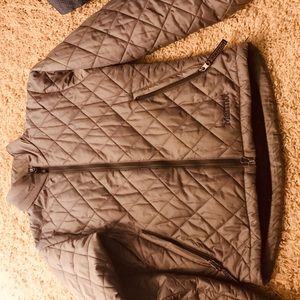 Marmot quilted slim puffer jacket small